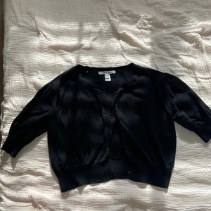 MNG Black Work Cardigan